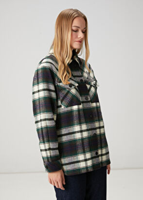 Beymen Club Yeşil Ekoseli Ceket - 4