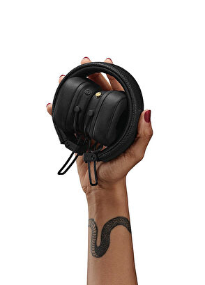 Marshall Major V Siyah Kulak Üstü Bluetooth Kulaklık - 6