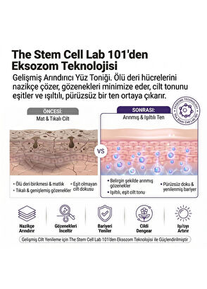 The Stem Cell Lab 101 Face Tonic Exosome Enriched Exfoliating Facial Tonic 100 ml - 3