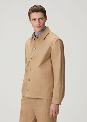 Beymen Club Deve Tüyü Punto Dikişli Dış Gömlek - 5