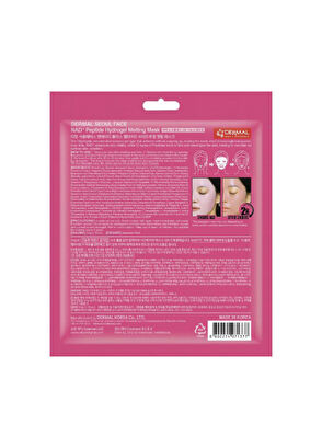 Dermal Seoul Face NAD+ Peptide Hydrogel Revitalizing Moisturizer Melting 5-Pack Paper Face Mask 34 gr - 8