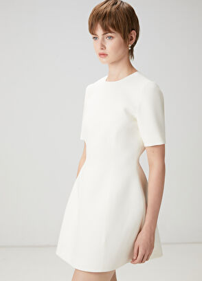 Beymen Club Ecru Mini Dress - 3