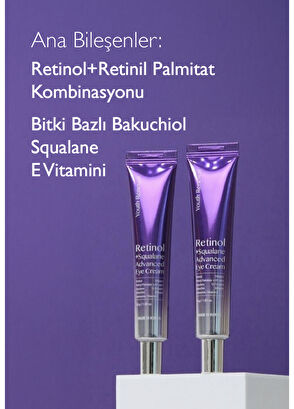 Dermal Dr+MEDM Retinol + Squalane Skin Renewing and Anti-Wrinkle Eye Care Cream 30 g - 5