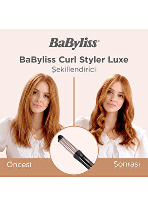 BaByliss C112E Curl Styler Luxe Siyah Şekillendirici - 8