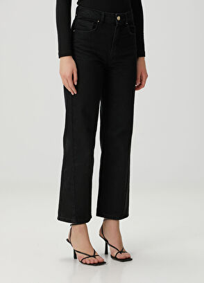 Beymen Collection Siyah Flare Jean Pantolon - 3