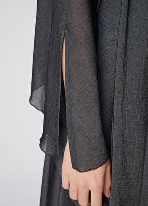 Beymen Club Anthracite Asymmetrical Draped Blouse - 7