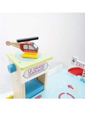 Le Toy Van Wooden Multicolored Le Grand Garage - 4