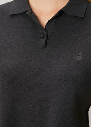 Beymen Club Antrasit Polo Triko - 6