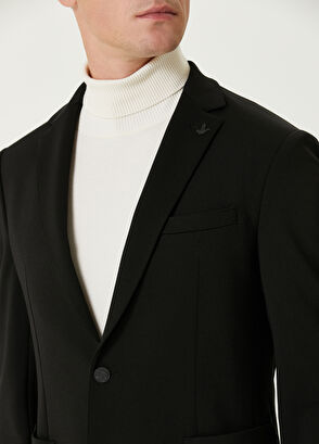 Beymen Club Siyah Örme Blazer - 6