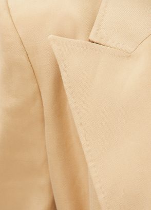 Gabriela Hearst Camel Keten Blazer - 6