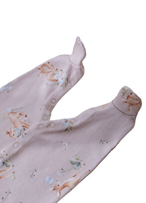 Lilou Atelier Macey Bej Unisex Bebek Organik Pamuk Tulum - 7