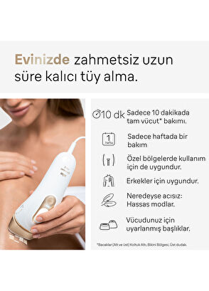 Braun Silk·Expert Pro 5 PL5382 Çanta ve 4 Başlıklı IPL Lazer Epilasyon Aleti + Venus Tıraş Makinesi - 6