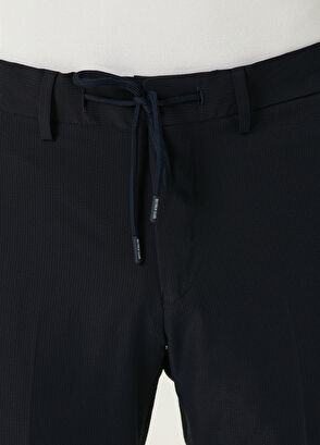 Beymen Club Slim Fit Drop 6 Lacivert Gofreli Takım Elbise - 9