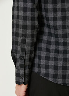 Beymen Club Comfort Fit Antrasit Gömlek - 7