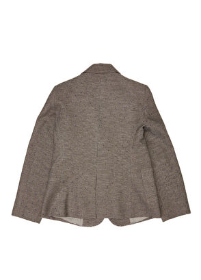 Beymen Club Beige Brown Houndstooth Blazer - 7