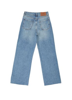 Beymen Club Mavi Wide Leg Jean Pantolon - 6