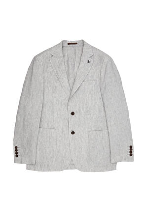 Beymen Club Gray Linen Jacket - 9