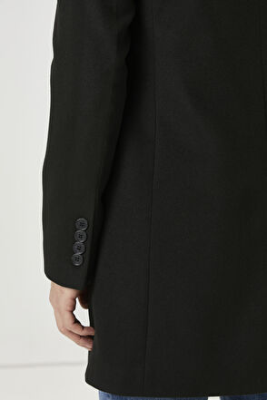 Beymen Club Siyah Kaşe Palto - 6