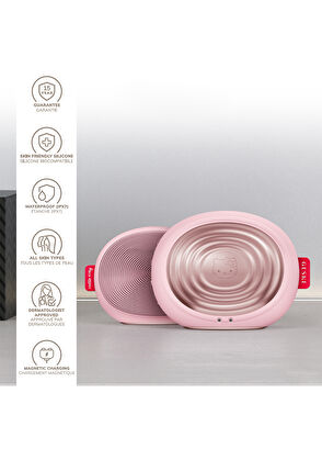 Geske Sonic Thermo Facial Brush Pink 5-in-1 Facial Brush Skin Cleansing Device - 6