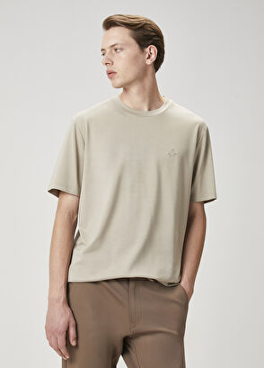 Beymen Club Relax Fit Bej T-shirt - 3