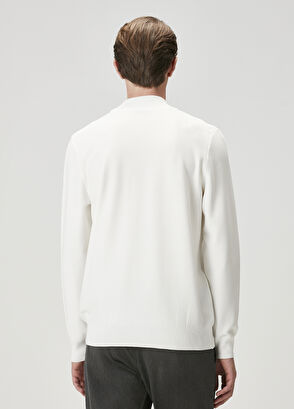 Beymen Club White Half Turtleneck Sweater - 5