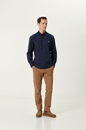 Beymen Club Comfort Fit Lacivert Gömlek - 3