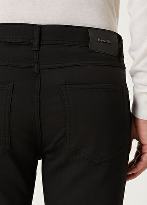 Beymen Club Slim Fit Black Extra Stretch Non Denim Pants - 5