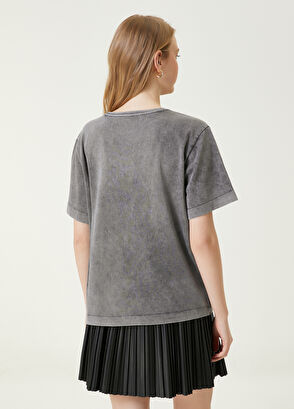 Beymen Club Grey Stone Detail T-shirt - 6