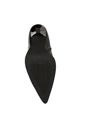 Network Siyah Kadın Deri Çizme - 5