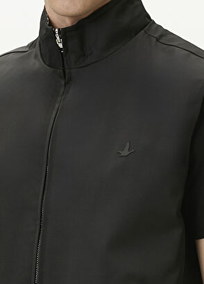 Beymen Club Siyah Hakim Yaka Ekoseli Çift Taraflı Yelek - 8