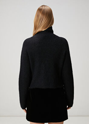 Beymen Club Siyah Yün Kazak - 6