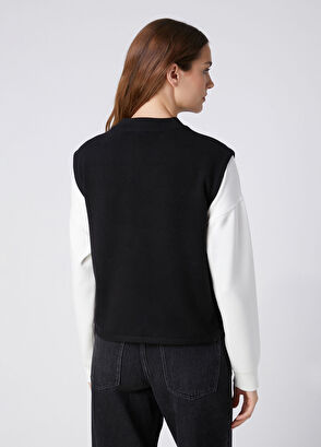 Beymen Club Siyah Kapitoneli Bomber Yelek - 6