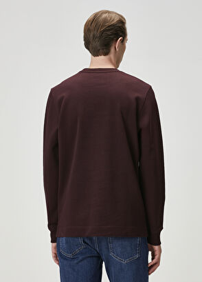 Beymen Club Plum Logo Detail Long Sleeve T-Shirt - 5