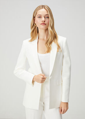 Beymen Club Kırık Beyaz Blazer - 4