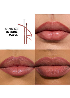 Yves Saint Laurent Lovenude Kiss Shaper 104Burning Mauve Dudak Kalemi - 6