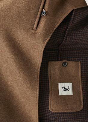 Beymen Club Deve Tüyü Yün Kruvaze Palto - 8