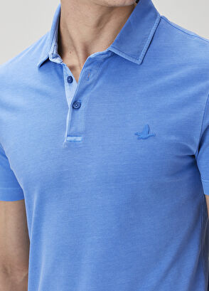 Beymen Club Comfort Fit Blue Polo T-Shirt - 7