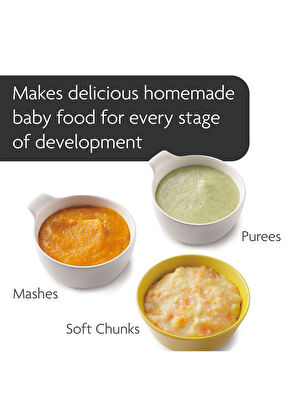 Baby Brezza Food Maker Deluxe Buharlı Pişirici Blender - 8