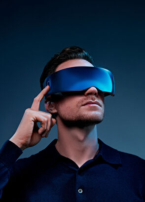 SKG E7 Portable Smart Eye Massager with Bluetooth Connection with Hot Compress - 5