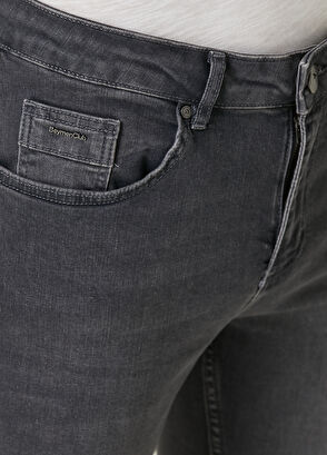 Beymen Club Slim Fit Gri Jean Pantolon - 4