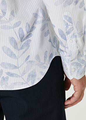 Beymen Club Slim Fit Mavi Gömlek - 7