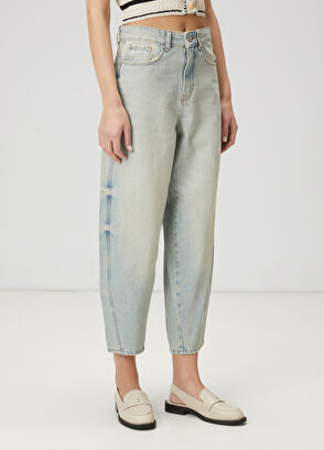 Beymen Club Blue Oversize Jeans - 3