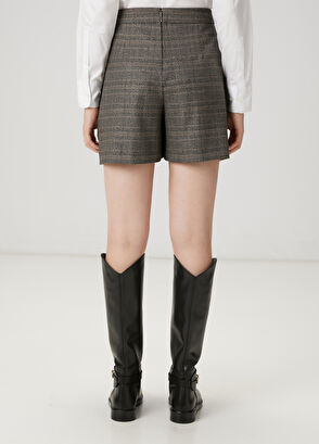 Beymen Club Gray Plaid Skorts - 5