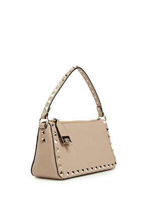 Valentino Garavani Rockstud Pudra Kadın Deri Çanta - 4