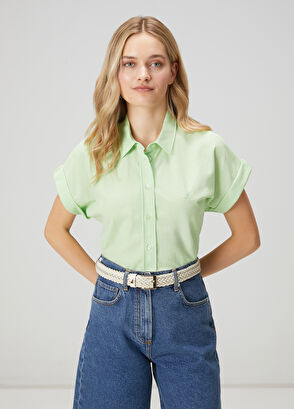 Beymen Club Açık Yeşil Pike Gömlek - 4