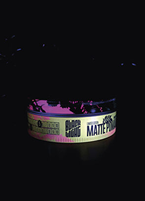 Uppercut Deluxe Blacklight Matte Pomade Limited Edition Erkekler İçin Saç Şekillendirici Wax 100 gr - 8