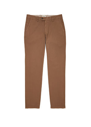 Beymen Club Slim Fit Mink Twill Textured Chino Pants - 6