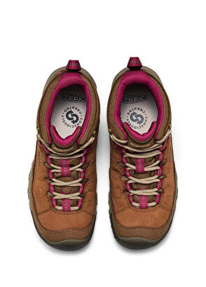 Keen Targhee IV Bison Beaujolais Waterproof Women's Hiking Boots - 4