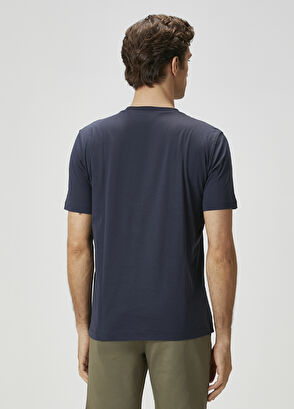 Beymen Club Relaxed Fit Navy Blue T-Shirt - 5