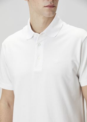 Etro White Polo T-Shirt - 5